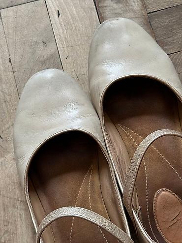 Туфли: Туфли, 38, Clarks, Б/у, цвет - Бежевый, Самовывоз — 6