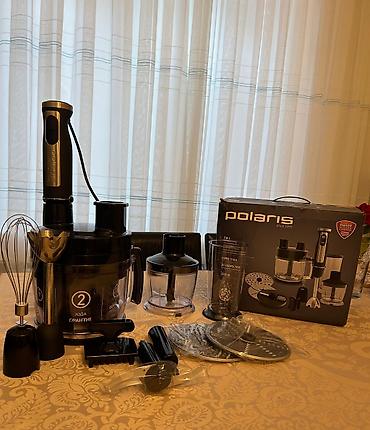 Mətbəx texnikası: Polaris 7-i-1 mətbəx kombaynı və əl blenderi dəsti Xüsusiyyətlər: - — 1