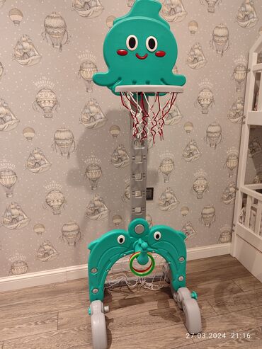 Oyuncaqlar: Basketbol, futbol qapısı və halqa satışı kimi istifadə olunur. Boy