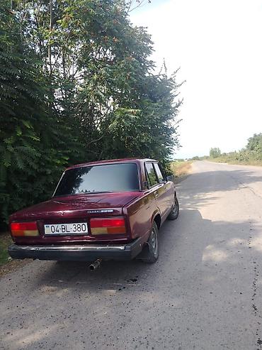 VAZ (LADA): LADA 2107 sedan - Ban növü: sedan, 4 qapı - Rəng: tünd al-qırmızı — 2