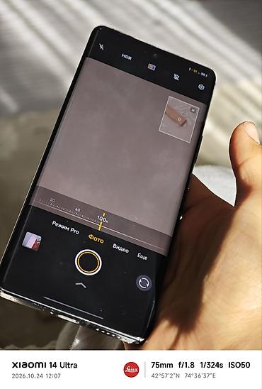 камеры с сим картой: Vivo X90 Pro+, Б/у, 256 ГБ, цвет - Черный — 5