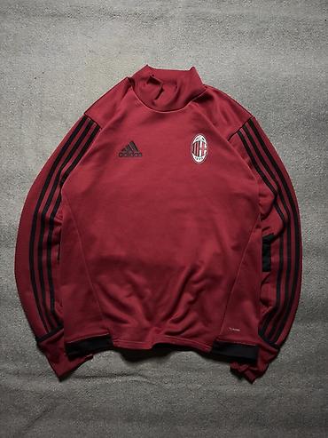 idman formalari: Adidas AC Milan məşq üst geyimi – ClimaCool texnologiyalı Ölçü:M-L heç — 1