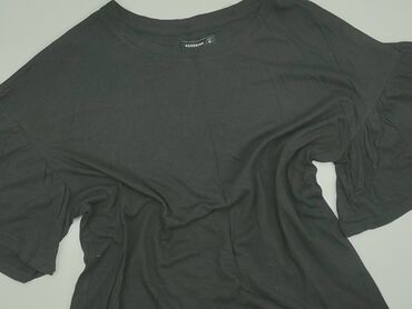 czarne t shirty basic: Blouse, Reserved, M (EU 38), condition - Very good