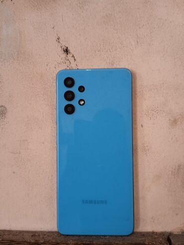 Samsung: Samsung Galaxy A32, 4 GB, rəng - Göy, İki sim kartlı