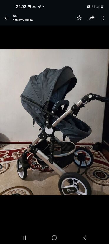 коляска детская цена бишкек: Коляска, цвет - Серый, Б/у