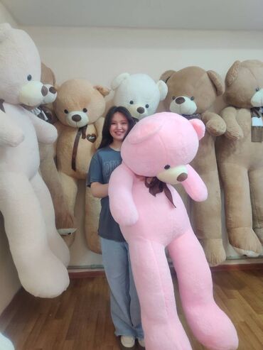 Игрушки: 🧸Мишка 160см 🔥🔥🔥 Бесплатная доставка! 🧸60 см 1000 сом (Бесплатная — 10