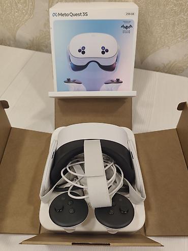 Другие игры и приставки: Meta Quest 3S VR dəst – 256 GB. Cəmi 2-3 dəfə işlədilib. Amerikadan — 3