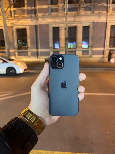 kredit telfon: IPhone 15, 128 GB, Space Gray, Barmaq izi, Sənədlərlə