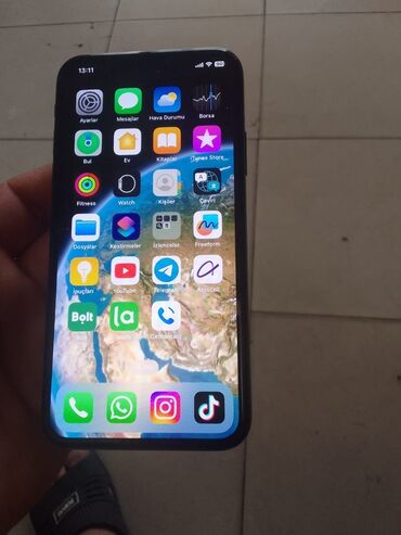 Apple iPhone: IPhone X, 64 GB, Black Titanium, Face ID
