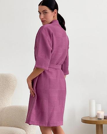 levis: Халат, Вафельное полотно, Турция, XS, S, L — 2