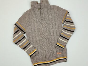 Sweter 9 lat, wzrost - 134 cm., Akryl, stan - Dobry