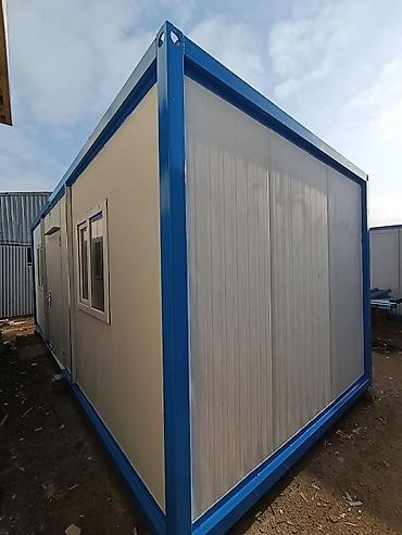 Metal karkaslı, sendviç panel divarlı konteyner modul. 3.00x7.00 iki