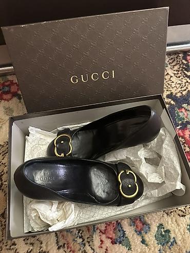 baletka: Gucci qadın ayaqqabısı - Model: klassik qara baletka/loafer üslubunda — 1