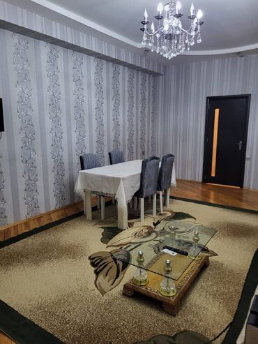 Uzunmüddətli kirayə mənzillər: Avtovagzal metrosuna yaxın, 17 mərtəbəli binanın 13-cü mərtəbəsində,3 — 2