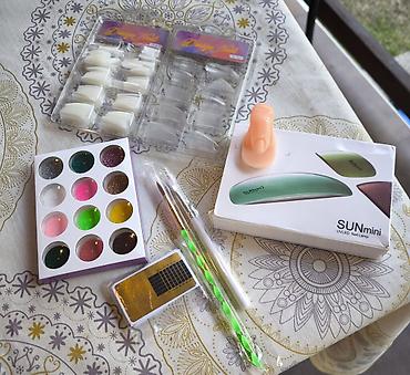 mini pc second hand: Komplet za nail art – sve što je potrebno za izradu gel i akril — 1