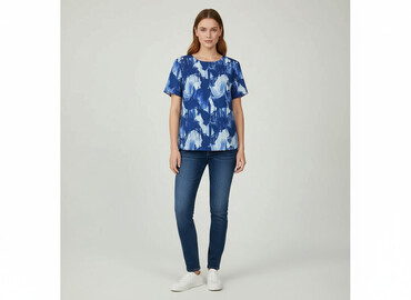 h m spodnie z rozszerzanymi nogawkami: H&M, Women's blouse, size M
