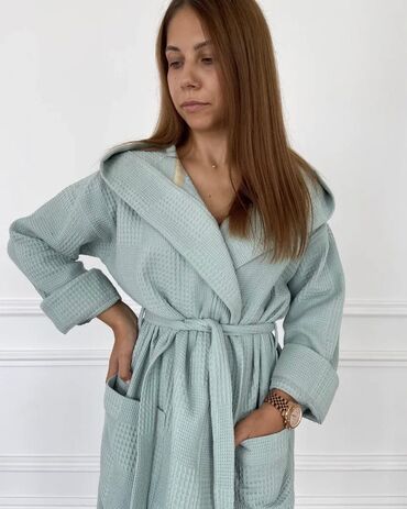 Халаты: Халат, Вафельное полотно, XS, S, M at lalafo.kg — 21 Халаты: Халат, Вафельное полотно, XS, S, M — 21