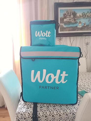 Wolt Partner istilik/soyutma saxlama çantaları dəsti - Dəst: 2 ədəd