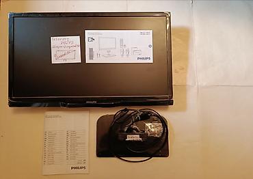philips 330: PHILIPS 22 düymlük LED TV/ Çox az işlədilib. Smart deyil. Kart yeri — 1