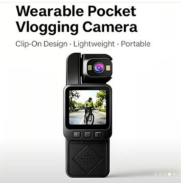 gizli kamera eynək: Geyilə bilən cib vlogging kamerasi – portativ video qeydiyyatçı - — 4