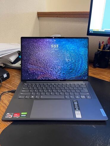 Ноутбуки: Ноутбук, Lenovo, 32 ГБ ОЗУ, AMD Ryzen 9, 14 ", Б/у, Для несложных задач, память SSD