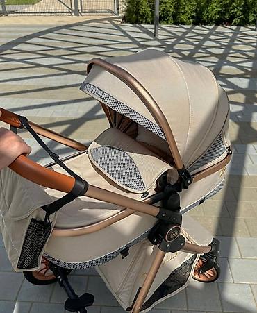 Modullu arabalar: Luxmom beşik-tipli uşaq arabası - 2-si 1-də sistem: beşik tipli — 2