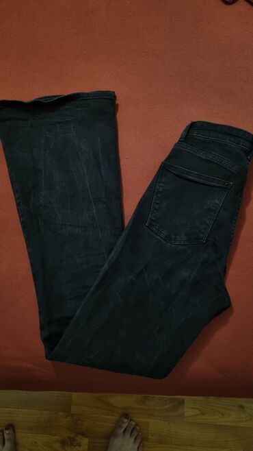 kozne pantalone sinsay: Jeans, High rise, Skinny