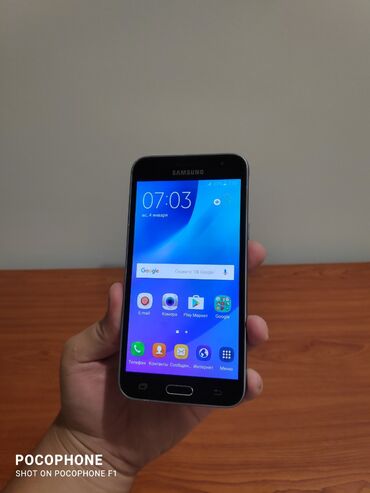 купить фитобочку бу: Samsung Galaxy J3 2016, Колдонулган, 16 ГБ, 2 SIM