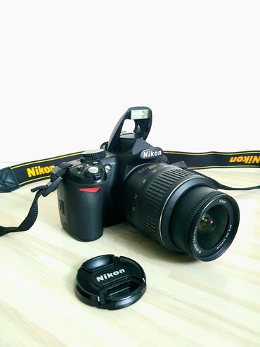 fotoapparat kompanii nikon: Nikon d3100 kit с объективом nikkor 18-55mm f3.5-5.6vr фотоаппарат в