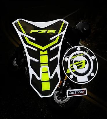 icon hunter: Yamaha fz8 tank pad - štitnik čepa- nalepnice za motore-1777 📌 opis — 1