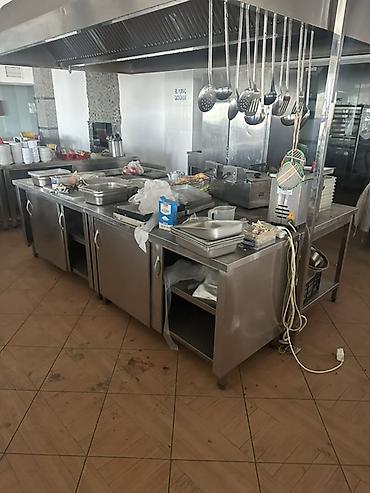 sumqayitda resdarana: Peşəkar restoran/kafe üçün paslanmaz poladdan hazırlanmış mətbəx — 2