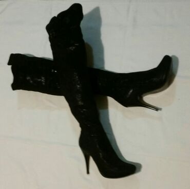 cizme na preklop: High boots, 38