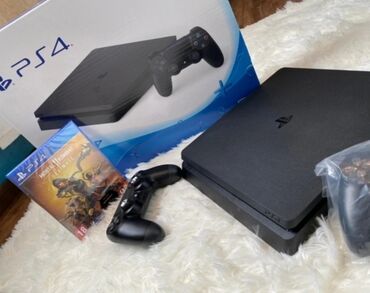 PS4 (Sony PlayStation 4): Продается ps4 слим макс ревизия 3/3 непрошитая память 500гб. при