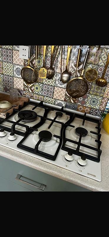 pizza pec: Gorenje mətbəx seti – qaz plitəsi və dekorativ baca tipli aspirator - — 2