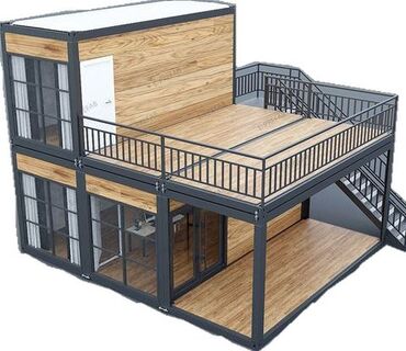 Konteynerlər: Konteyner Ev və Modul Tikinti Həlləri Məhsul: Yaşayış üçün tamamlana — 6