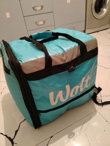 купить аппарат мороженого: Wolt çatdırılma çantası – böyük ölçülü, izotermik, suya davamlı