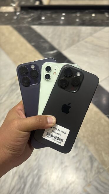 видеокарты gddr6: IPhone 15 Pro, Колдонулган, 256 ГБ, Black Titanium, 87 %