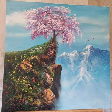 Şəkillər, tablolar: Rəssamlıq əsərləri – orijinal yağlı boya tablolarıÖlçü 130/90.  — 21