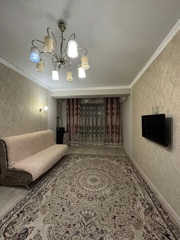 ак орго квартира аренда: 2 комнаты, 50 м², Элитка, 9 этаж, Евроремонт