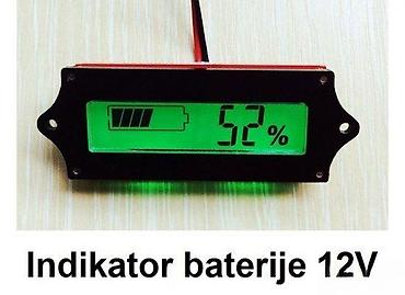 navoj: Indikator nivoa napunjenosti baterije 12V – LCD ekran sa pozadinskim — 2