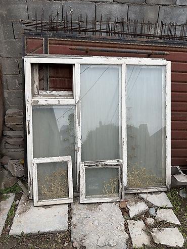 Б/У терезе сатылат двойной наружный/внутренный 
2 штук 
1,50/1,50 см