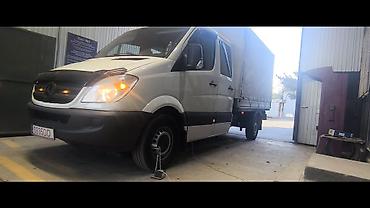 подножки на спринтер: Mercedes-Benz Sprinter г.в 2011 об . 2,2 дизель Макси борт,7 место — 2