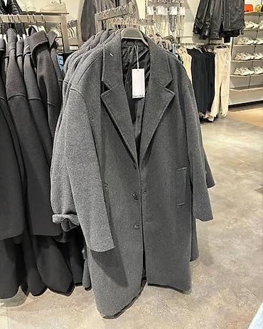 Paltolar: Palto, Bershka, M, rəng - Boz — 1