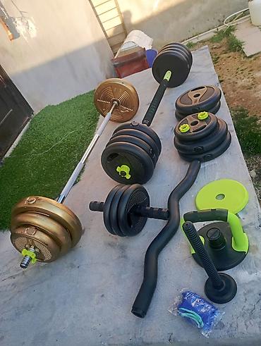 Ştanqlar və ştanq diskləri: Ştanq, Çəki: 65 kq, Yeni — 1