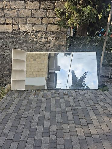 mağaza güzgüsü: Güzgü Divar üçün, Düzbucaqlı, Çərçivə ilə — 1