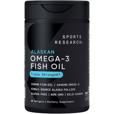 ağ naftalan yağı qiyməti: 💪 Sports Research - Omega-3 Fish Oil, Triple Strength 💪 🔹 Ürək və
