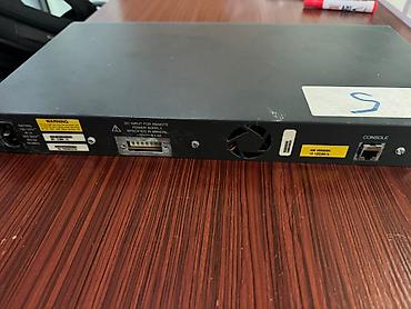Masaüstü kompüterlər və komponentlər: Təcili olaraq 2-ci əl 4 ədəd Cisco catalyst 2950, 24 portluq swich — 2