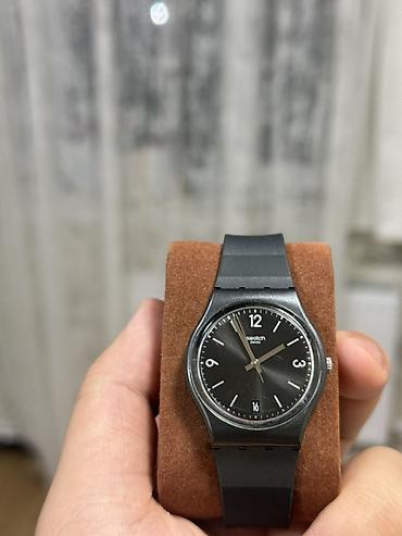 qara kofta: Swatch Swiss qol saatı - Model: Swatch, Swiss made - Rəng: tam qara — 2