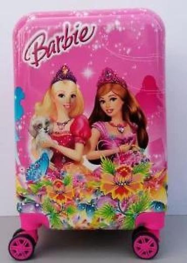 Rančevi, torbe i koferi: Komplet dečijeg putnog kofera Barbie – 3 dela - Dizajn: Barbie motivi — 27