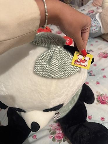panda sekilleri: Böyük ölçülü plyuş panda oyuncağı - Yumşaq və toxunuşa xoş plyuş — 3